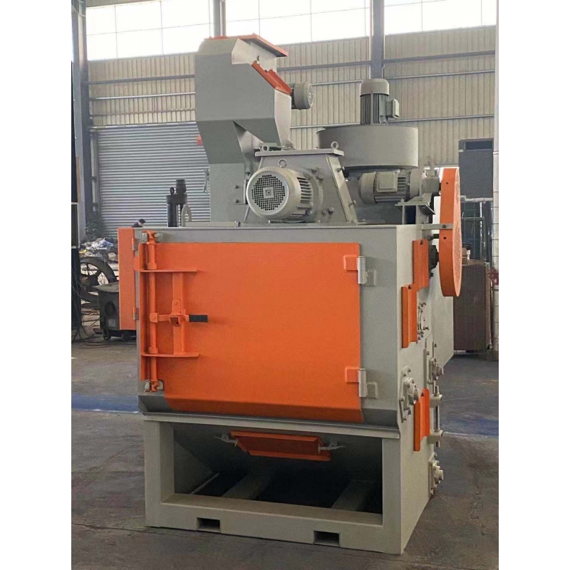 Rubber Belt Shot Blasting Machine for Bolt Cleaning and Stre