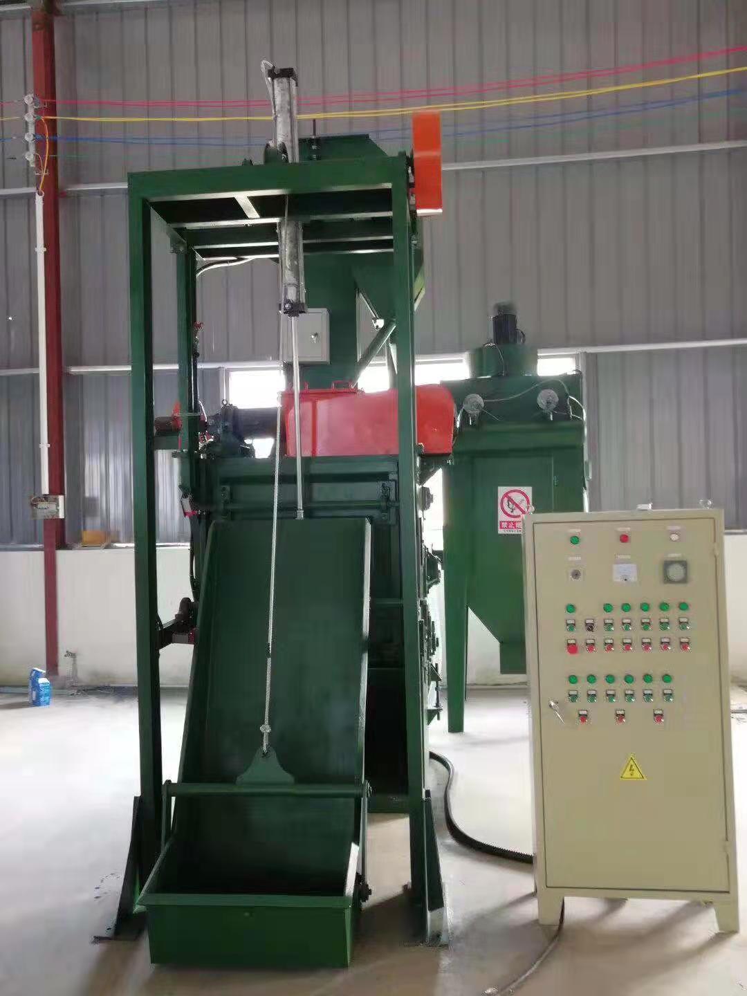 Double Hook Hanger Type Shot Blasting Machine Q378(图2)