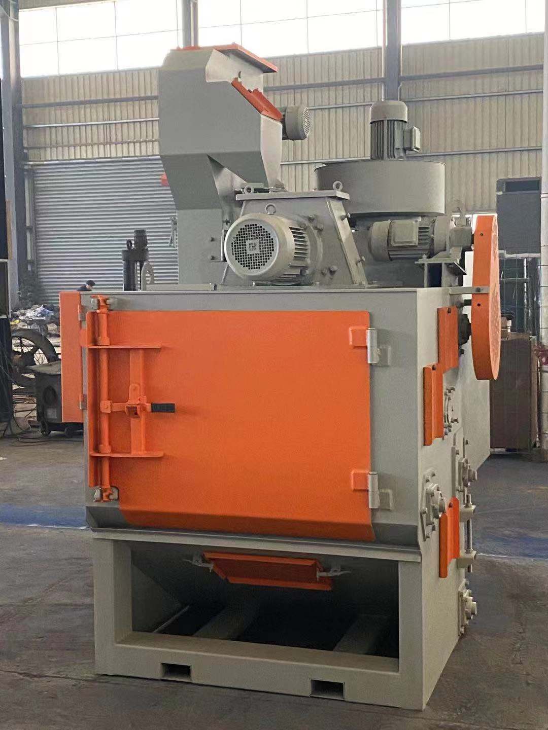 Rubber Belt Shot Blasting Machine for Bolt Cleaning and Strengthening(图1)
